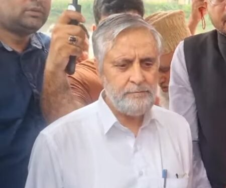 Mian Altaf Ahmad safe after landslide hits convoy vehicle in J&K’s Poonch
