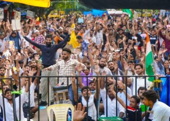 NEET stir row: Delhi Police debunks protester’s ‘death’ rumours, urges public to verify before sharing posts