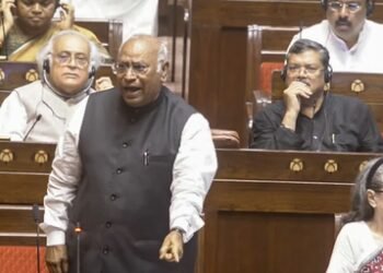 Rajya Sabha adjourned again till 2 pm amid Oppn’s protest on paper leak issue