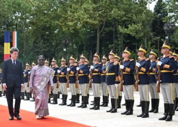 President Murmu discusses bilateral partnership with Romanian counterpart