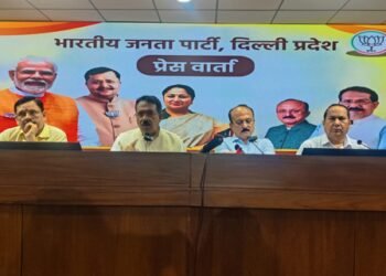Failed oppn parties hijacking student movement: Delhi BJP chief Harsh Malhotra