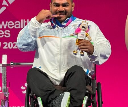 CWG 2026: Jhandu Kumar powers India to para powerlifting bronze in men’s heavyweight
