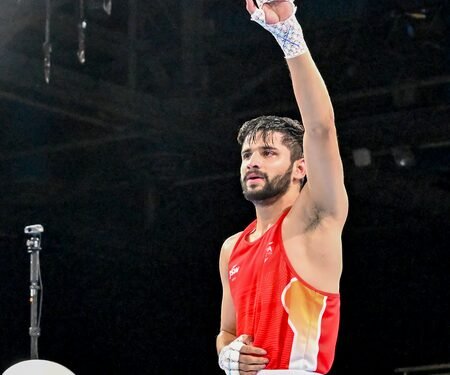 CWG 2026: ‘Aim is to get gold,’ says Sachin after sealing QF spot in men’s 60kg boxing