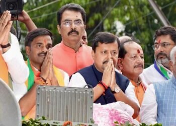 Nitin Nabin seeks votes for NDA nominee in Bankipur; highlights development, grassroots leadership