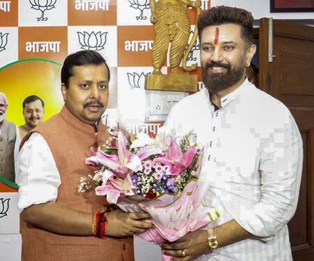 Bihar: Chirag Paswan meets Nitin Nabin after Bankipur campaign