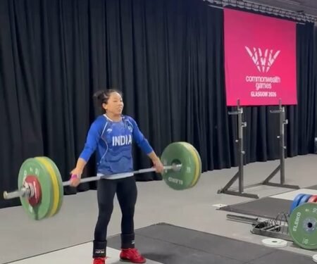 Mirabai Chanu begins Asiad preparations in Glasgow after historic CWG gold