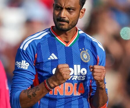‘Never imagined I would complete…’: Axar Patel cherishes landmark 100th T20I appearance for India