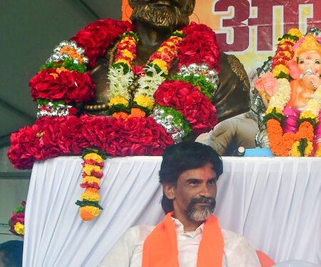 Manoj Jarange Patil begins fresh fast unto death for Maratha reservation; calls for unity till demands are met