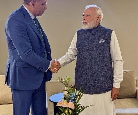 PM Modi thanks Jamaican counterpart for warm I-Day wishes, says India values friendship