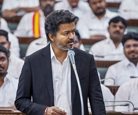 Ahead of Vijay govt’s first budget, TVK MLAs to meet at party HQ today