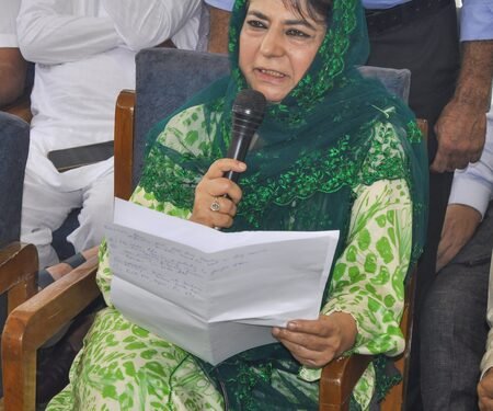 PDP being targeted because it seeks restoration of Article 370, claims Mehbooba Mufti