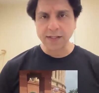 Rahul Gandhi is Hindu hater: Shehzad Poonawalla criticises LoP over ‘saffron attire’ protest over donation row at Parliament