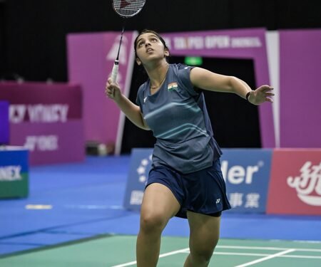 Taipei Open: Tanvi Sharma enters final with dominant straight-games win