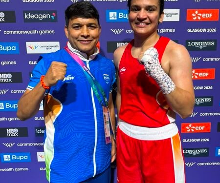 CWG 2026: Arundhati dominates England’s Chantelle Reid to clinch women’s 70kg boxing gold