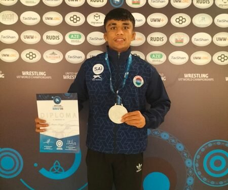 U17 World Championships: Aaryan claims silver; Prathamesh and Arush earn bronze in freestyle wrestling