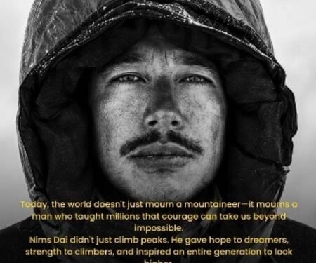 Actor Veera pays tribute to mountaineer Nims Dai; says, “Legends never truly leave the mountains”
