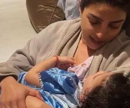Priyanka Chopra teaches Durga Saptashati mantras to daughter Malti