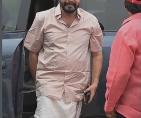 Mammmootty joins the unit of Nithish Sahadev’s film in Karaikudi in TN