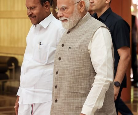 PM Modi hosts breakfast meeting with 37 BJP MPs at his residence