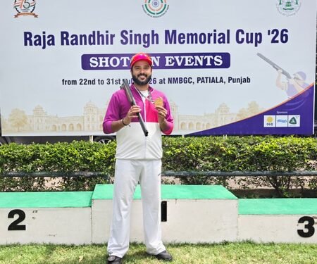 ‘Garv Hai’ athlete Abhimanyu Singh Bhati strikes gold at All India Open Shooting C’ship