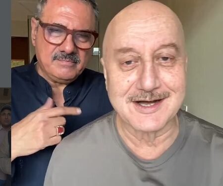 Anupam Kher shares BTS moments from viral Reel: We approached it with seriousness, innocence, treated it as ‘national mission’