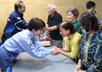 Piano-backed video of Japan PM’s quake-hit area visit draws criticism