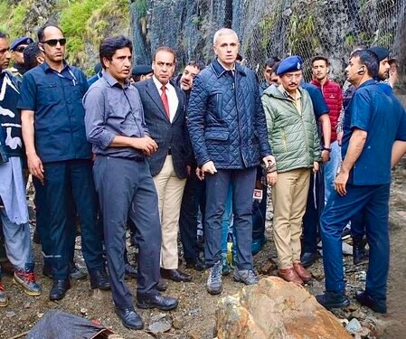 J&K CM Omar visits flood affected areas of Rajouri, assures all possible support from govt