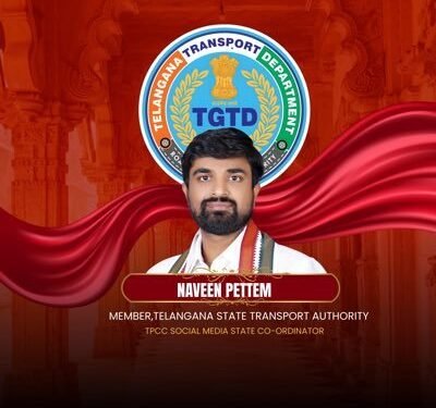 Congress appoints Naveen Pettem as chairperson of TPCC social media department