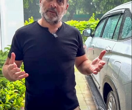 Implement 2023 law without any conditions: LoP Rahul counters Rijiju’s women’s quota Bill remarks
