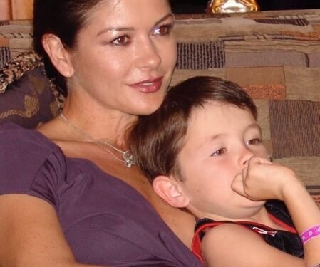 Catherine Zeta-Jones says ‘You are everything to me’ as son Dylan turns a year older