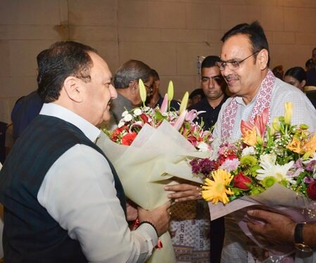 JP Nadda, Rajasthan CM to lead grand tricolour rally in Jaipur tomorrow