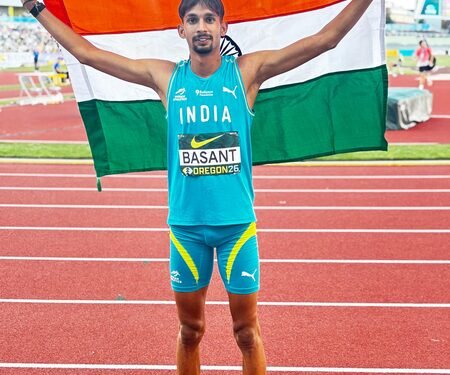 Basant wins high jump silver; Shahnavaz bags bronze in long jump at U20 Athletics Worlds