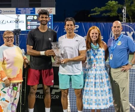 Tennis: Niki Poonacha-Gonzalo Escobar win men’s doubles title at Lexington Open