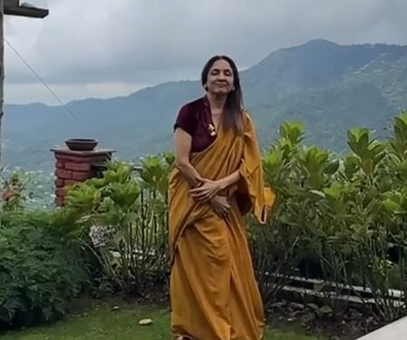Neena Gupta soaks in the serenity of the hills, calls it her ‘sukoon’