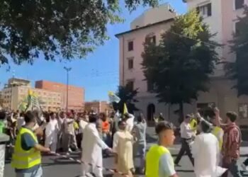 Kashmiri diaspora stages protest in Italy, condemns brutalities by Pak forces in PoK