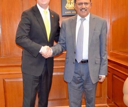 US envoy Gor, NSA Doval discuss deepening strategic cooperation