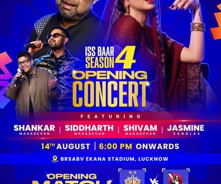 UPT20 League: Shankar Mahadevan, Jasmine Sandlas to headline grand opening ceremony for Season 4