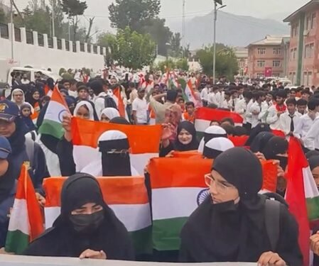 Tiranga Yatras draw thousands across J&K ahead of Independence Day