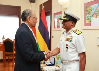India Navy Chief meets Mauritius PM, reviews maritime security cooperation