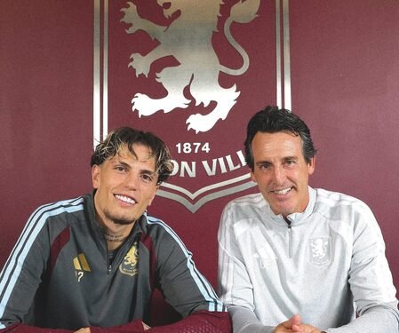 ‘He made me feel valued’: Garnacho reveals Emery’s role in Aston Villa move