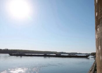Hungary begins sinking barges to protect nuclear power plant as water level decreases