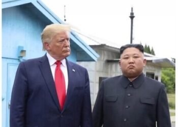 Trump posts photo with North Korean leader Kim, says ‘we get along great’