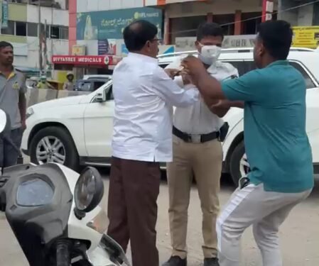 JD(S) leader arrested for assaulting traffic cop in Bengaluru