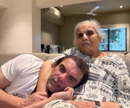 Sohail Khan shares an adorable moment with mother Salma Khan, calls her ‘The strongest’