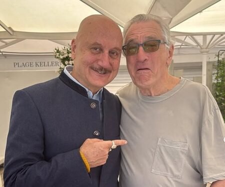 Anupam Kher recalls writing about Robert De Niro in his final year of drama school
