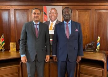 Indian High Commissioner appraises Kenyan Cabinet Secretary on bilateral developments