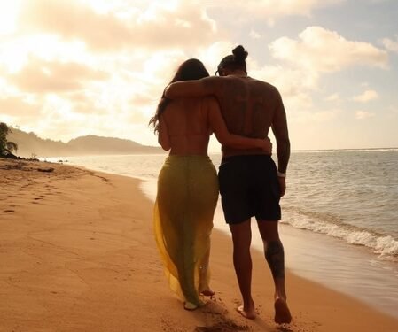 Kim Kardashian shares photos with Lewis Hamilton from ‘somewhere over the rainbow’