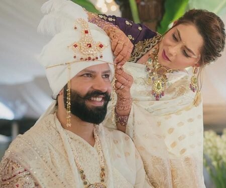 ‘Apsara Aali’ fame Sonalee Kulkarni fulfils groomsmaid duties, welcomes Punjabi SIL to her Marathi family