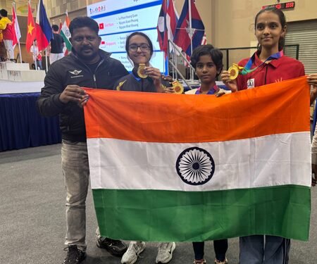Indian U-11 girls team wins bronze at ASEAN Age Group Chess Championship