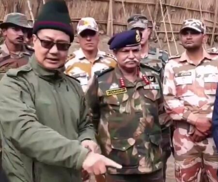 Borders neglected in past, now ‘top priority’, says Kiren Rijiju; hits out at China intrusion claims